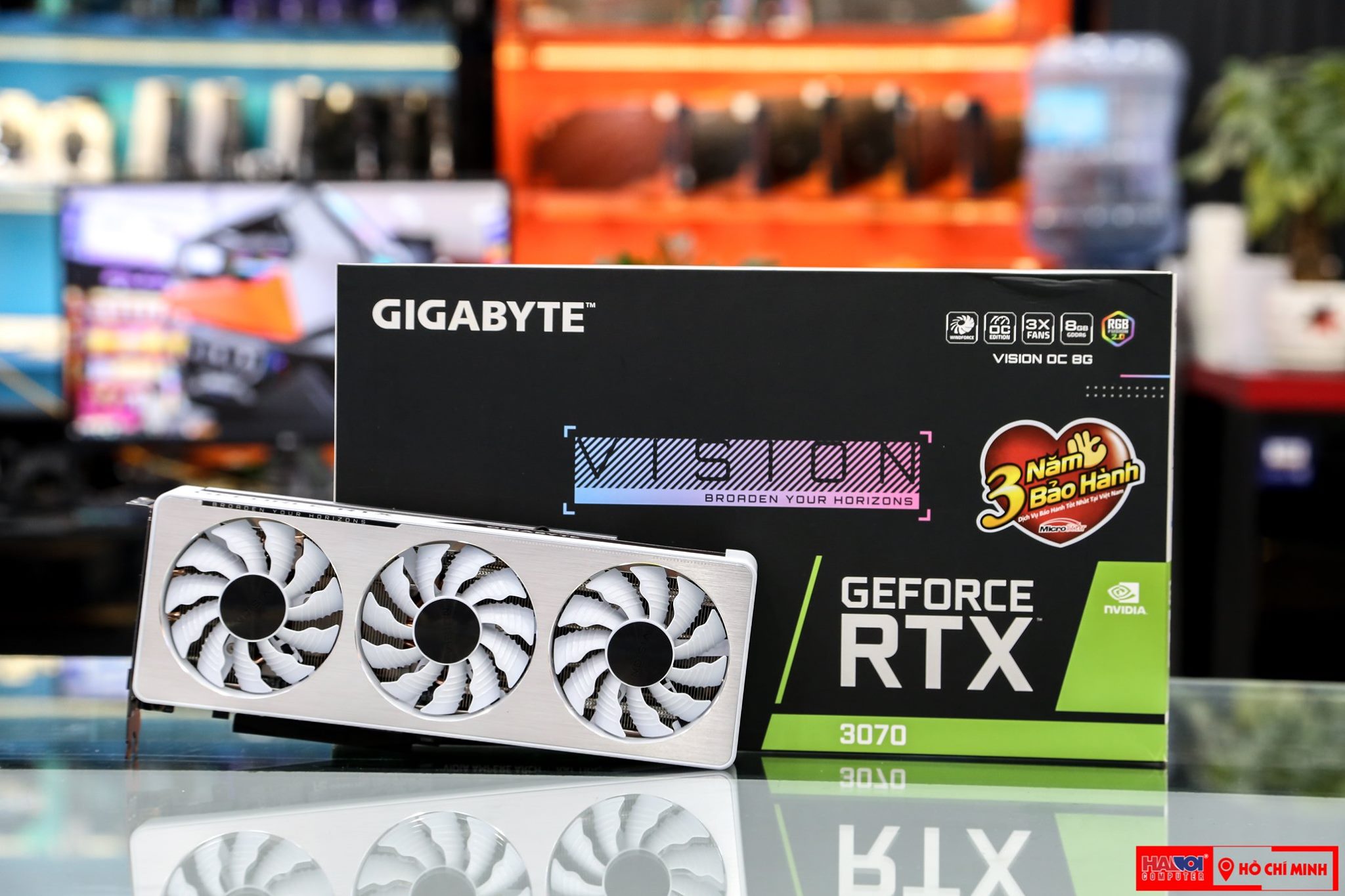Card màn hình Gigabyte RTX 3070 VISION OC - 8GD